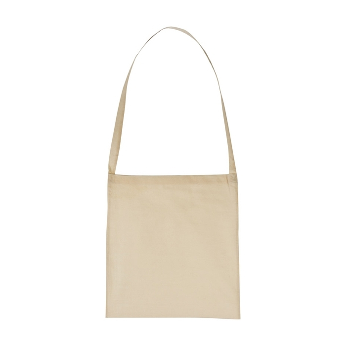 Torba bawełniana z długim uchem 140 g/m2 LOJA, biały