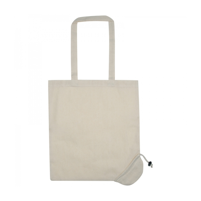 Torba bawełniana z długimi uszami 120 g/m2 KLEHOLM, biały