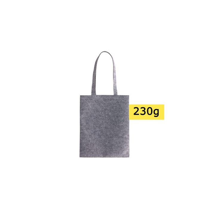 Torba filcowa na zakupy | Alvin szary