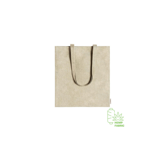 Torba konopna na zakupy neutralny