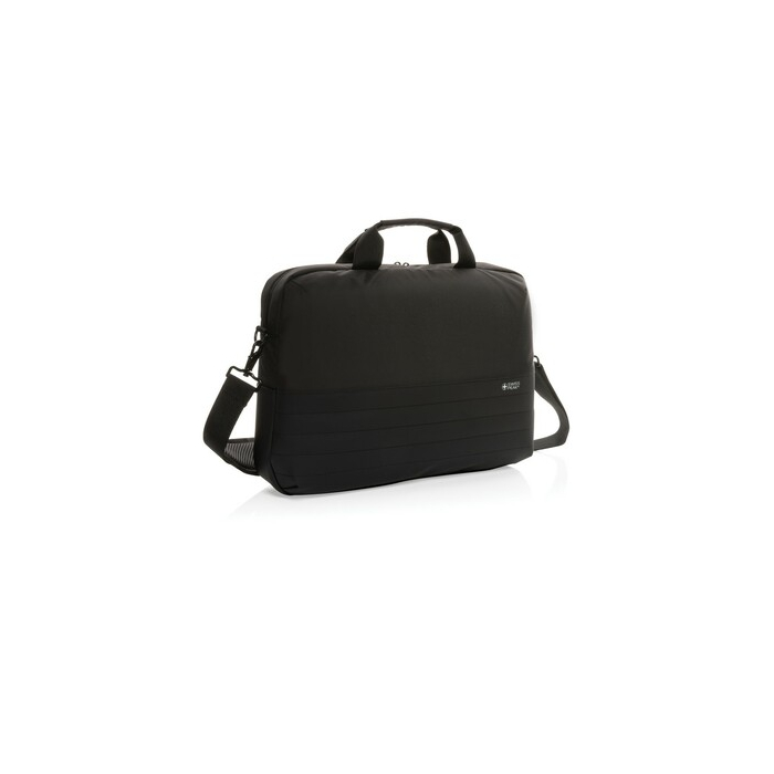 Torba na laptopa 15,6" Swiss Peak AWARE™, ochrona RFID czarny