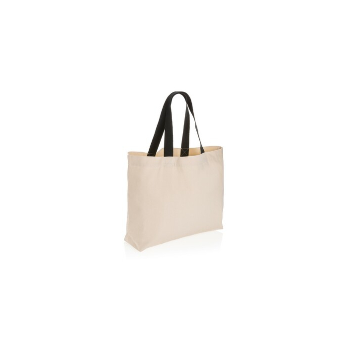 Torba na zakupy Impact AWARE™, bawełna z recyklingu złamany biały