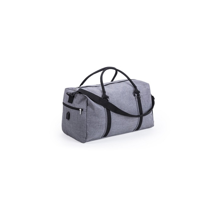 Torba sportowa, podróżna szary