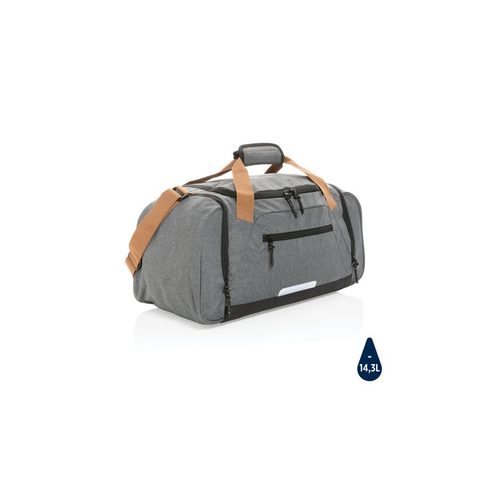 Torba sportowa, podróżna Impact AWARE™ rPET Urban szary