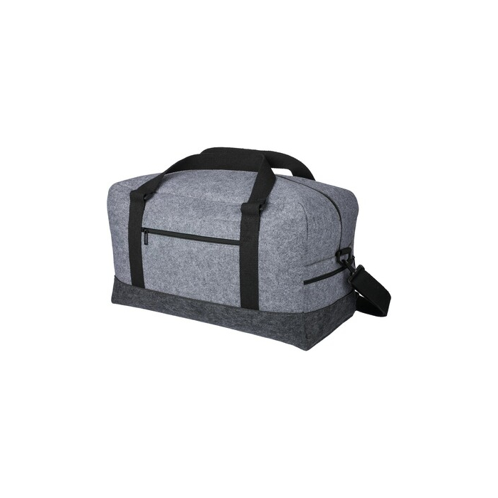 Torba sportowa, podróżna RPET szary