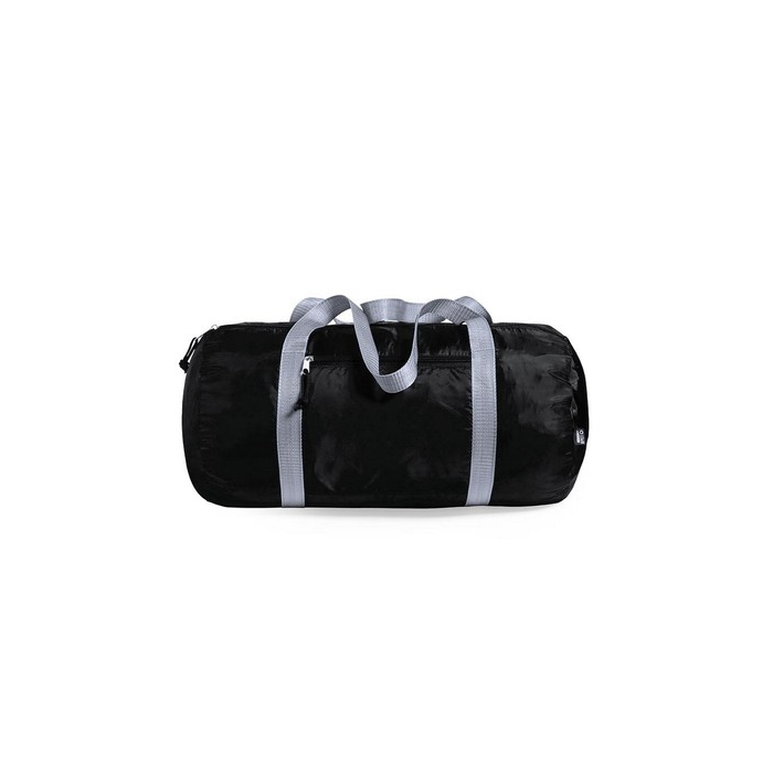 Torba sportowa, podróżna RPET czarny