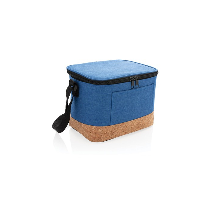 Torba termoizolacyjna z korkowym wykończeniem niebieski