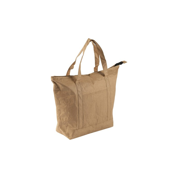 Torba termoizolacyjna z laminowanego papieru brązowy