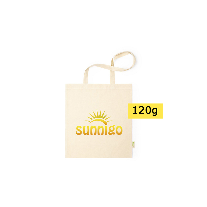 Torba z bawełny organicznej beżowy