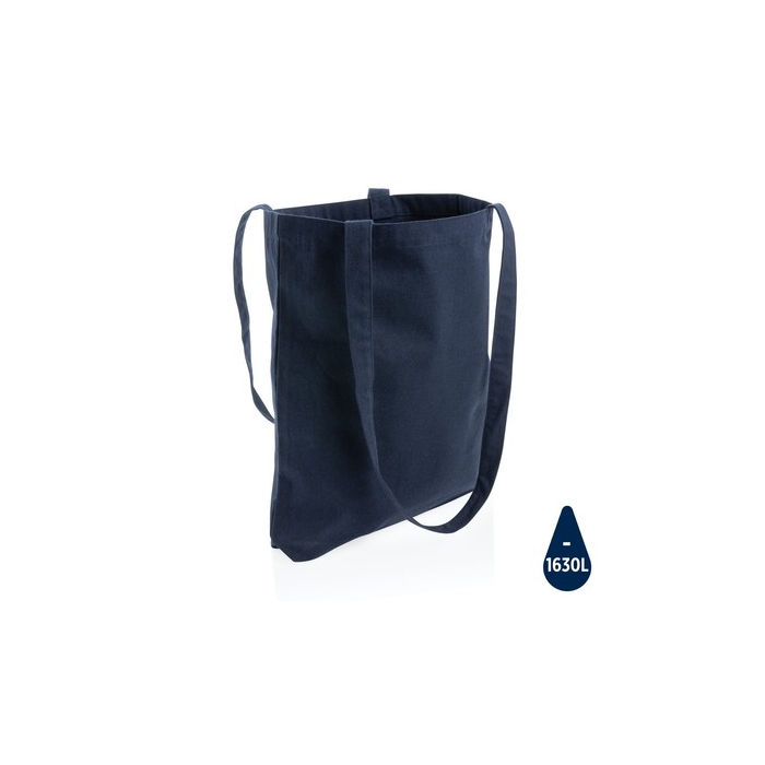 Torba z bawełny z recyklingu Impact AWARE™ niebieski
