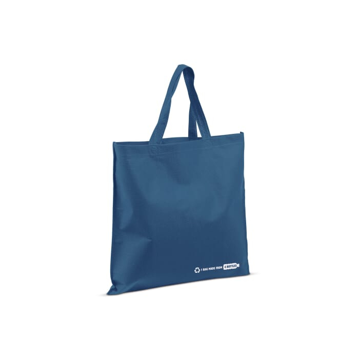 Torba z recyklingu PET 100g/m², ciemnoniebieski