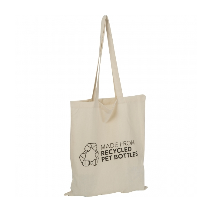 Torba z recyklingu z długimi uszami STUTTGART, beżowy