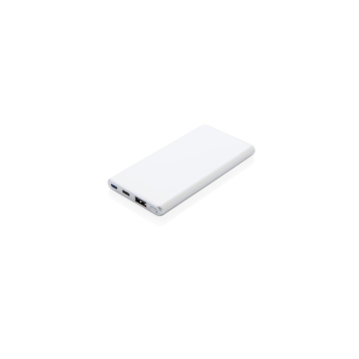 Ultra szybki power bank 5000 mAh biały