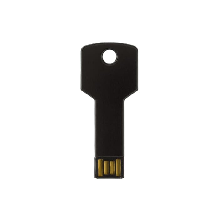 USB 8GB flash drive - klucz, czarny