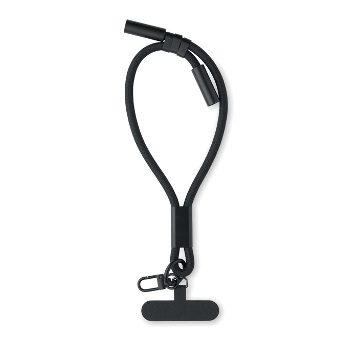 VRIST - Smycz ładująca do telefonu 60W, Czarny