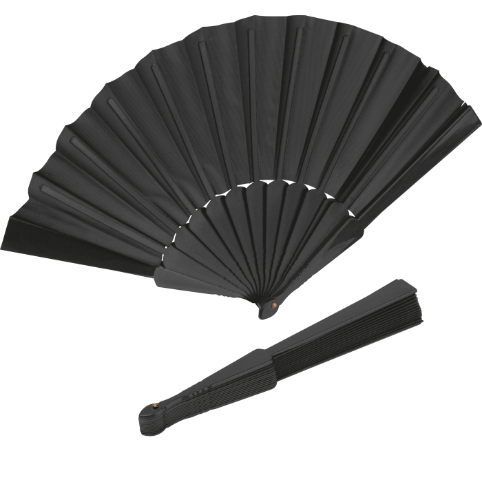 Wachlarz SALOMEA, czarny