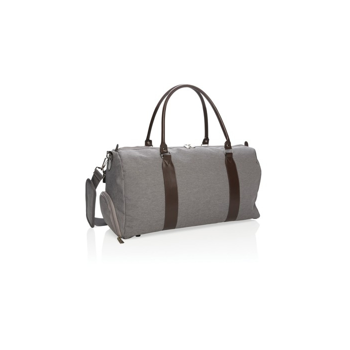 Weekendowa torba sportowa, podróżna szary