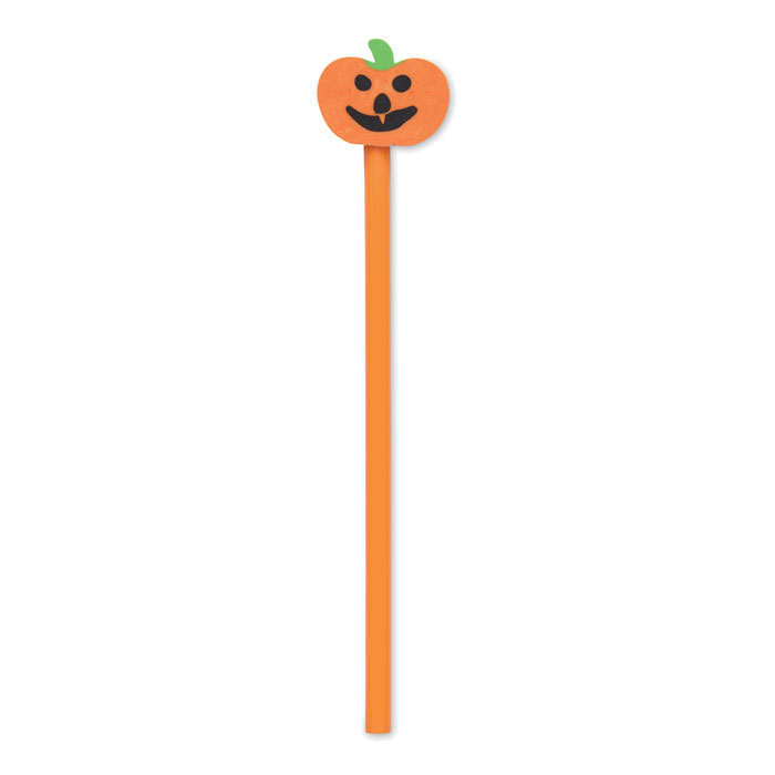 WEENPEN - Halloweenowy ołówek z gumką, Pomaranczowy