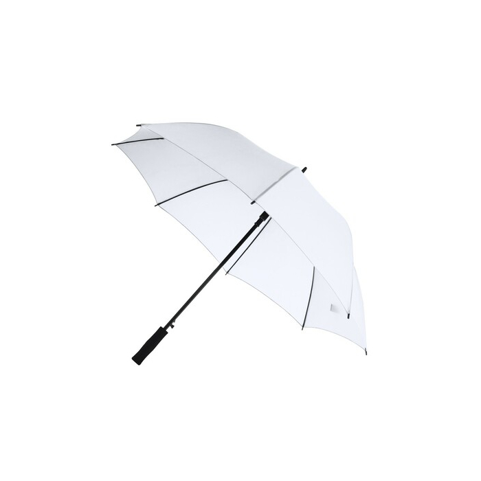Wiatroodporny parasol automatyczny biały