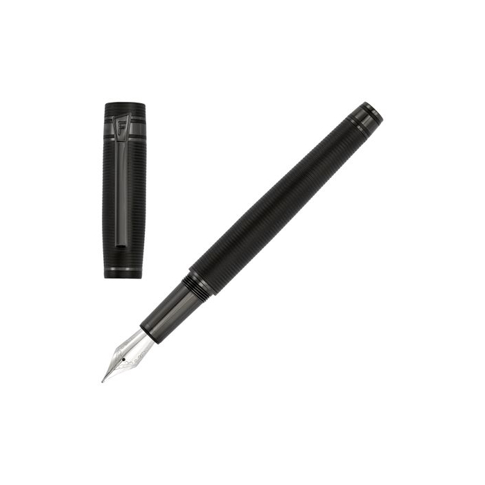 Wieczne pióro Bold Stripe Black