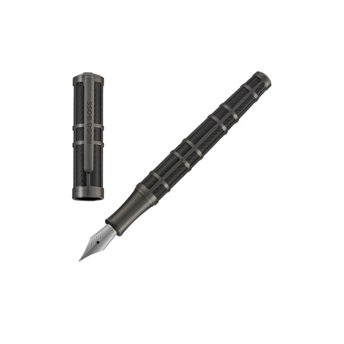 Wieczne pióro Frame Grid Black &amp; Gun