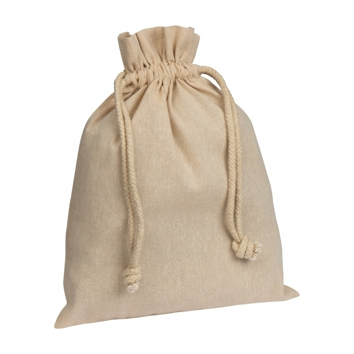 Woreczek bawełniany 110 g/m2 PASADENA, beżowy