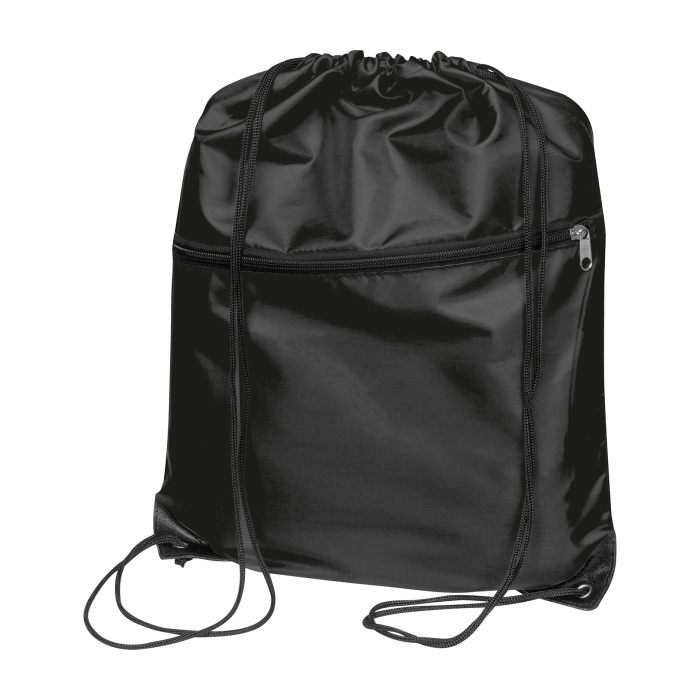 Worek z RPET 210D, czarny