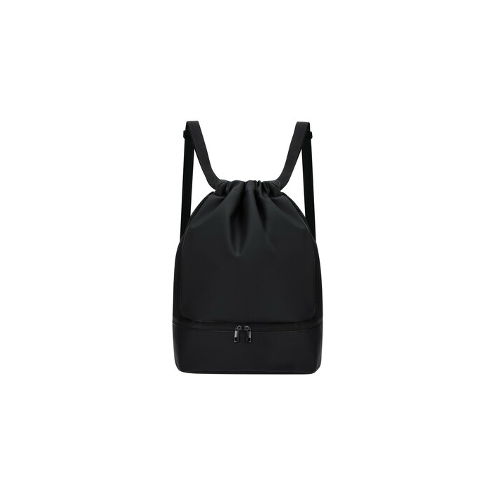 Worek z szerokimi paskami czarny