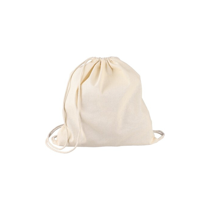 Worek ze sznurkiem jasnobrązowy