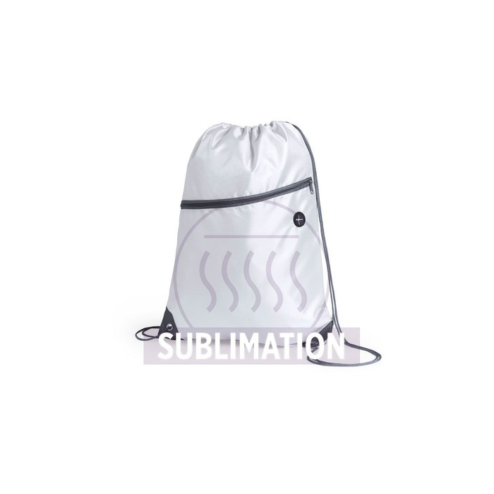 Worek ze sznurkiem biały