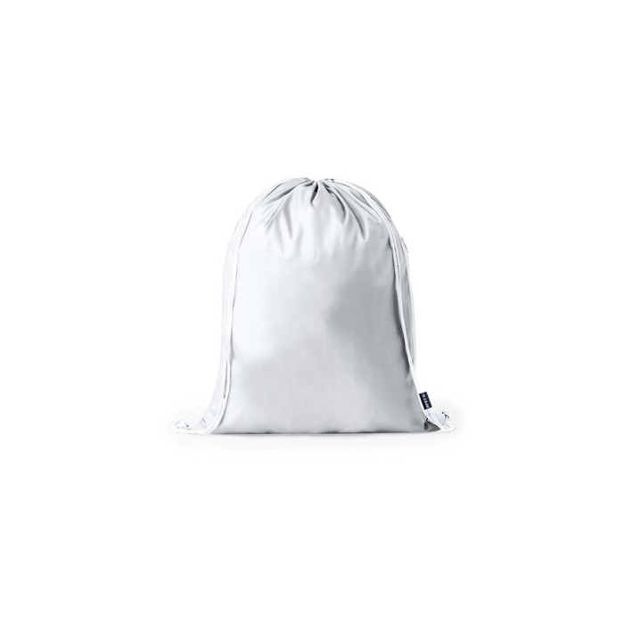 Worek ze sznurkiem RPET biały