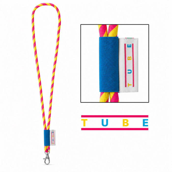 Wydrukowana próbka Lanyard TUBE Long (Ø 7 mm)