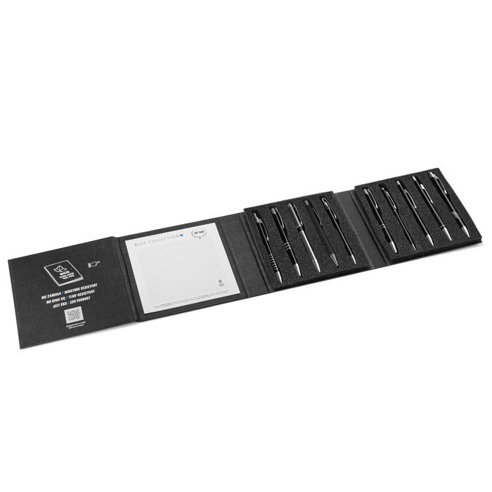 Wzornik długopis czarny czarny