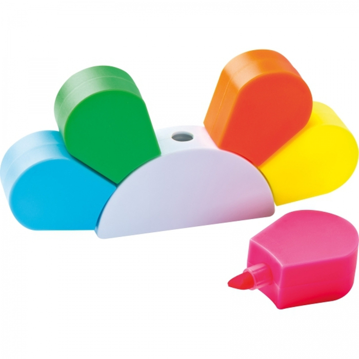 Zakreślacz 5w1, biały