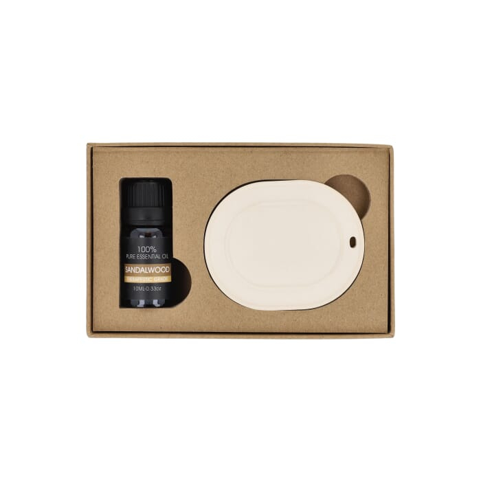 Zapachowy wieszak InSideOut z olejkiem z drzewa sandałowego 10 ml