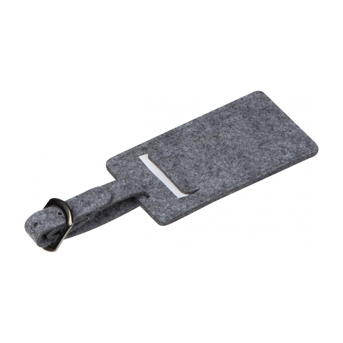 Zawieszka do bagażu PORTLAND, szary