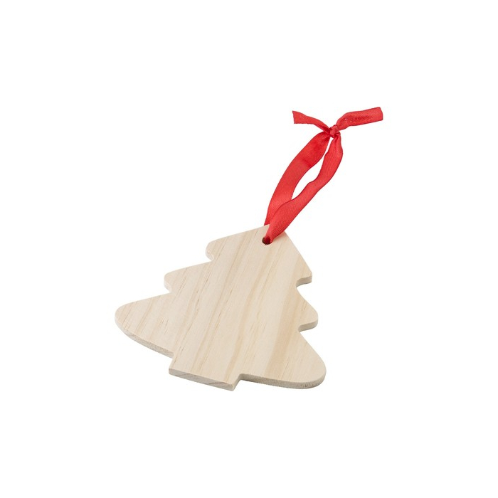 Zawieszka świąteczna "choinka" jasnobrązowy