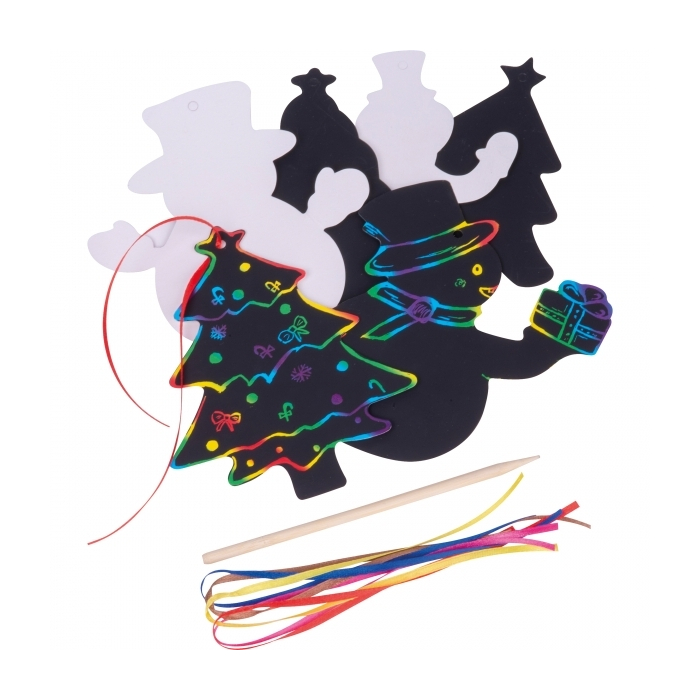 Zdrapki świąteczne SOUTH POLE, wielokolorowy