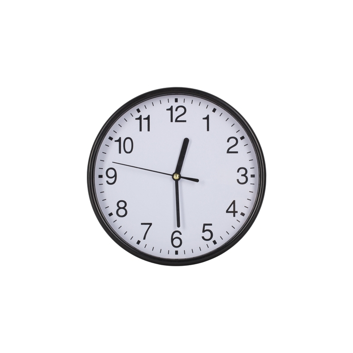 Zegar ścienny | Puckett czarny