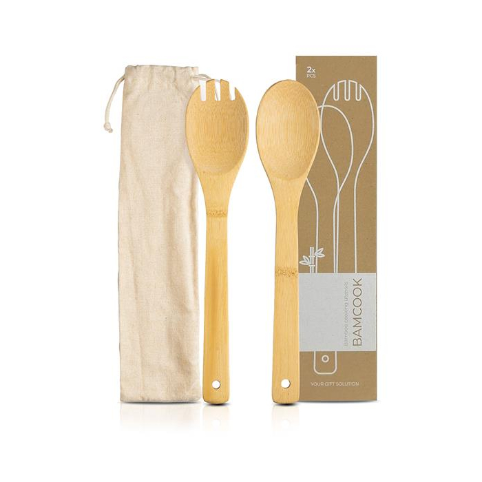 Zestaw bambusowych łyżek kuchennych / Bamcook
