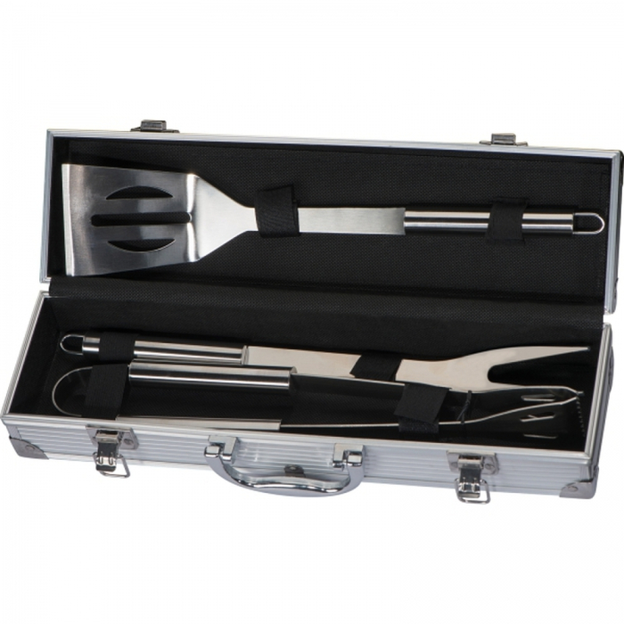 Zestaw do grilla, szary