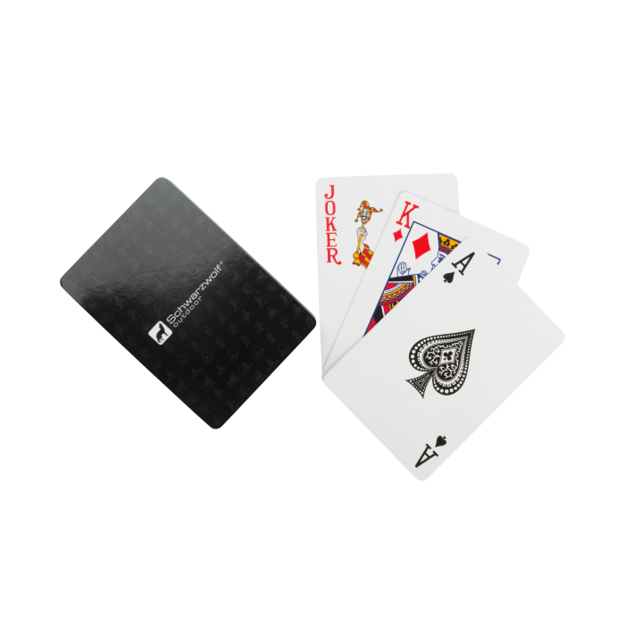 Zestaw do gry w karty i kości MURRAY Schwarzwolf, szary