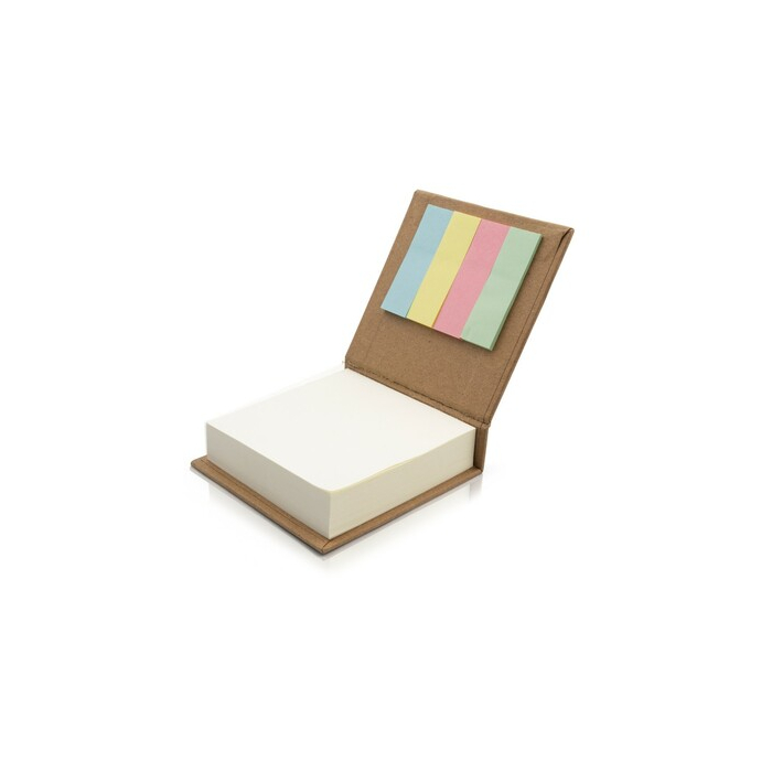 Zestaw do notatek, karteczki samoprzylepne | Nexh neutralny