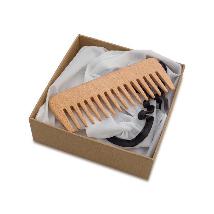 Zestaw do pielęgnacji włosów Flores, beżowy