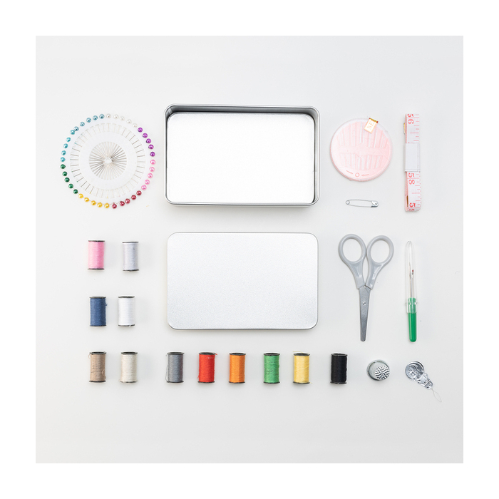 Zestaw do szycia Modiste, srebrny