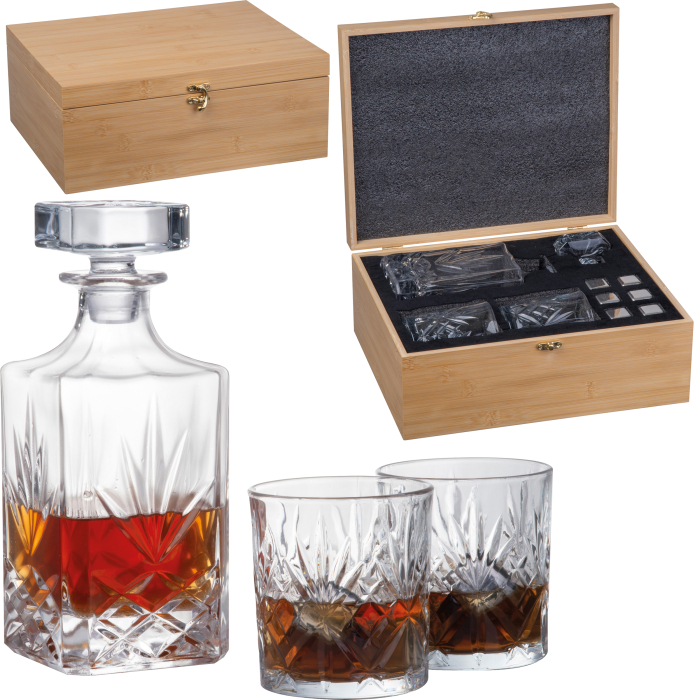 Zestaw do whisky DARLENE, beżowy