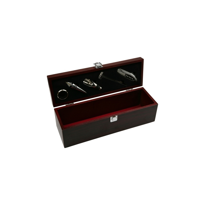 Zestaw do wina, 5 el. drewno