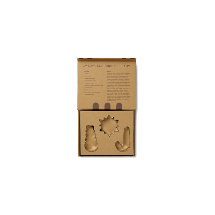 Zestaw foremek do ciasta VINGA Classic, 3 el. szary