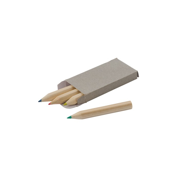 Zestaw kredek brązowy