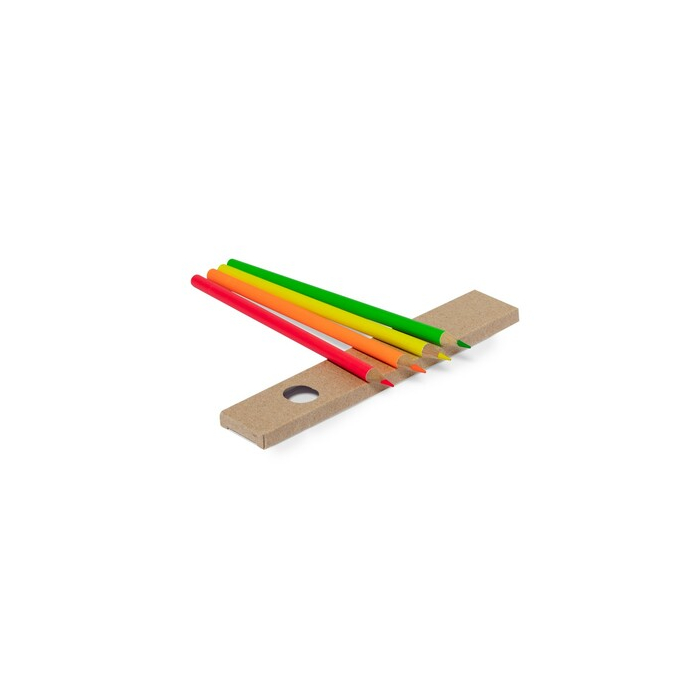 Zestaw kredek brązowy